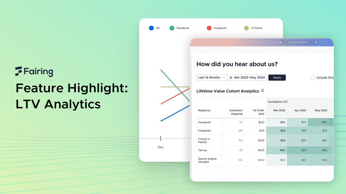 Maximize Customer Insights with Fairing's New LTV Analytics Add-On